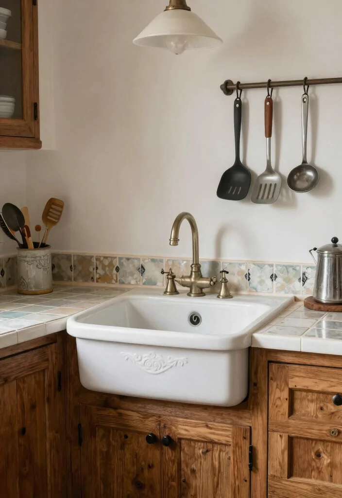 10 Corner Kitchen Sink Ideas That Improve Workflow 39 10 Corner Kitchen Sink Ideas That Improve Workflow 9. Vintage Corner Sinks 0