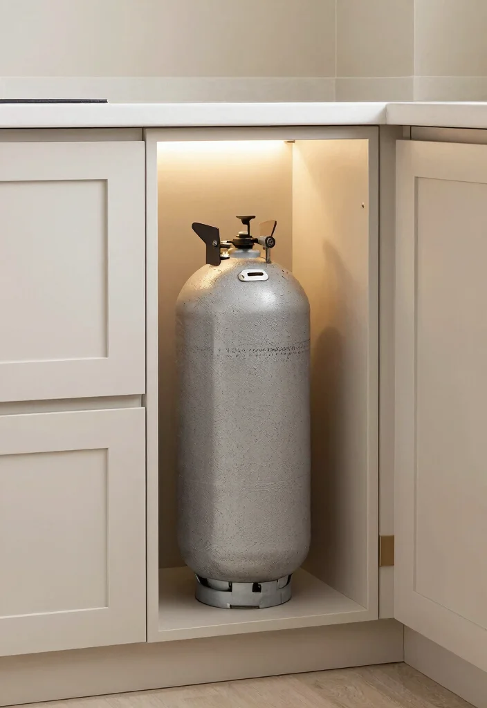 10 Gas Cylinder Storage Ideas for Kitchens That Stay Hidden 50 10 Gas Cylinder Storage Ideas for Kitchens That Stay Hidden 10. Customized Storage Solutions 0