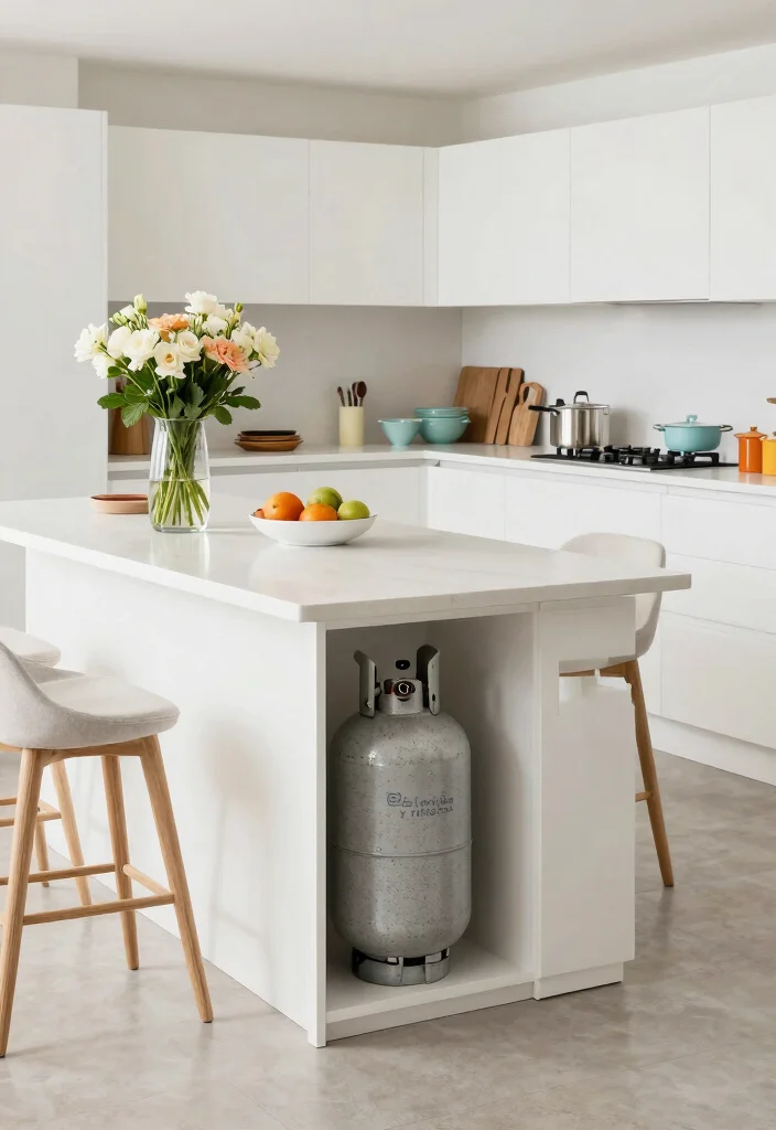 10 Gas Cylinder Storage Ideas for Kitchens That Stay Hidden 25 10 Gas Cylinder Storage Ideas for Kitchens That Stay Hidden 5. Multi Functional Furniture 0
