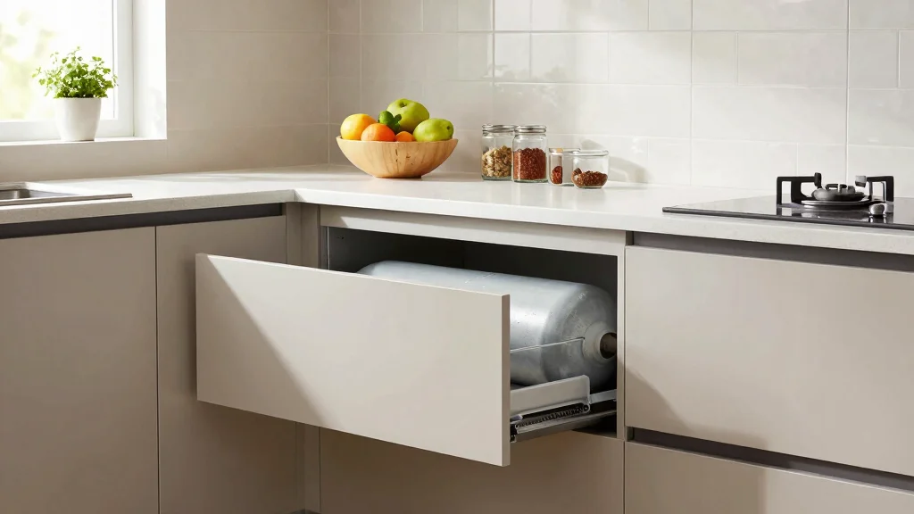 10 Gas Cylinder Storage Ideas for Kitchens That Stay Hidden