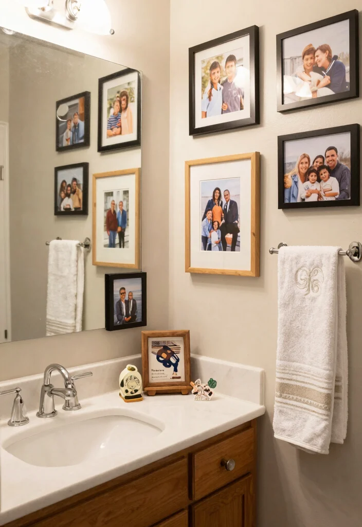10 Half Bathroom Decor Ideas That Feel Complete 49 10 Half Bathroom Decor Ideas That Feel Complete 9. Personalized Decor Touches 0