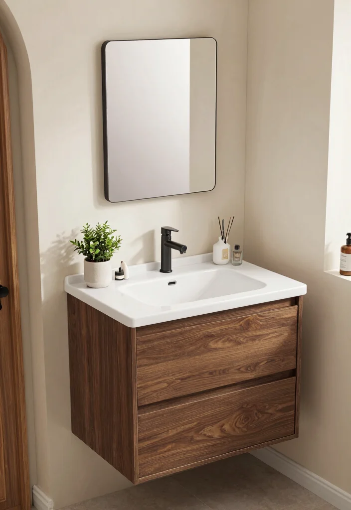 10 Small Bathroom Sink Ideas for Tight Layouts 5. Compact Sink Cabinets 0