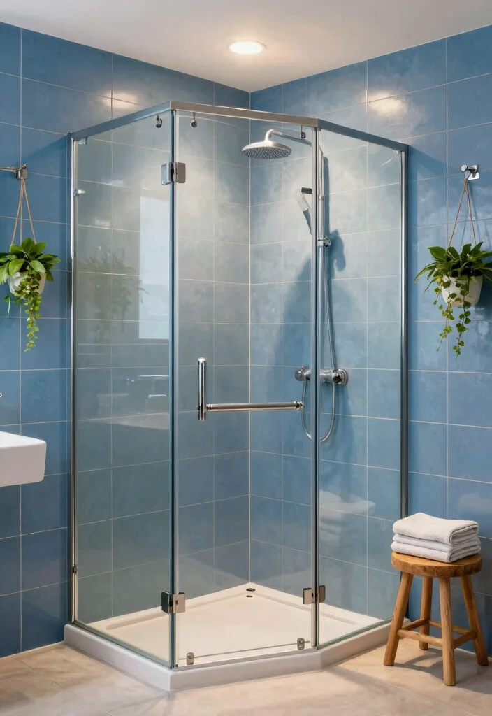 10 Small Bathroom Walk In Shower Ideas That Feel Open 1. Frameless Glass Shower Enclosure 0
