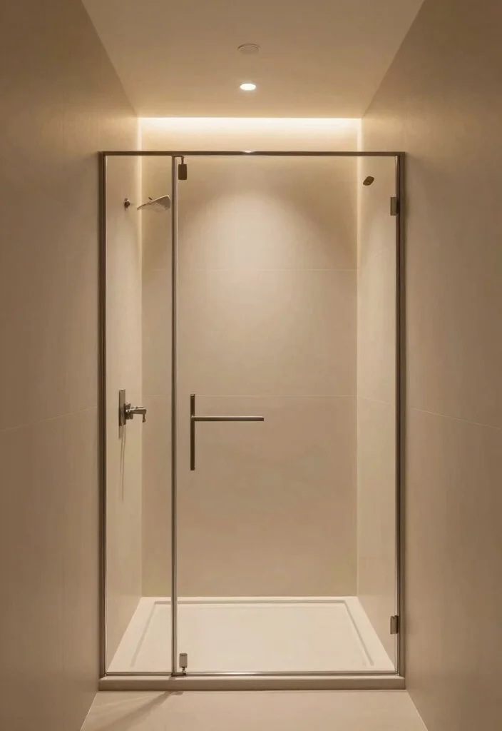10 Small Bathroom Walk In Shower Ideas That Feel Open 6. Integrated Lighting 0