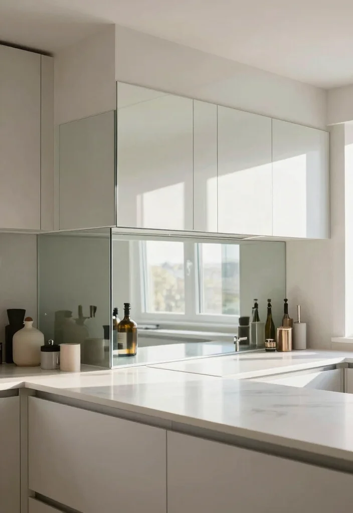 10 Small Kitchen Ideas That Feel Bigger Than They Are 25 10 Small Kitchen Ideas That Feel Bigger Than They Are 5. Mirrors to Enhance Depth 0