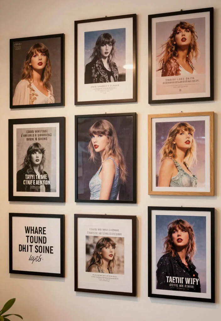 10 Taylor Swift Bedroom Ideas Fans Will Love 10. Inspirational Art Prints 0