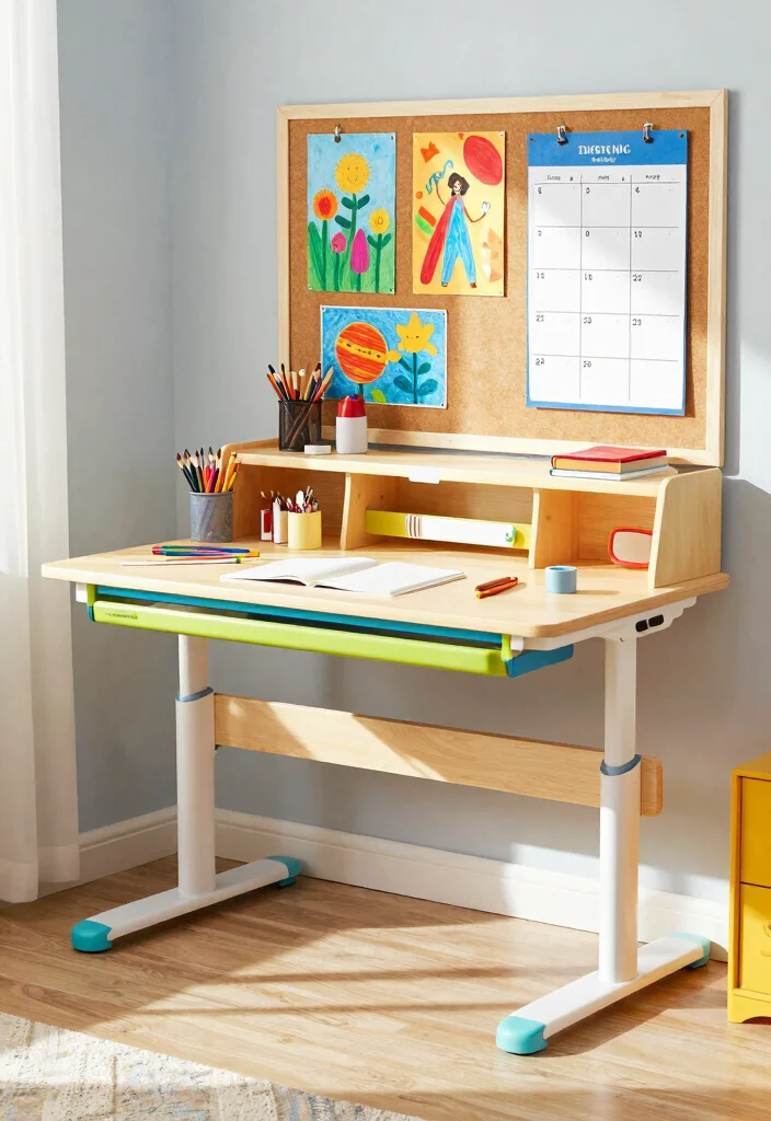 10 Two Boys Bedroom Ideas That Grow with Them 23 10 Two Boys Bedroom Ideas That Grow with Them 3. Adjustable Desks for Homework and Hobbies 0