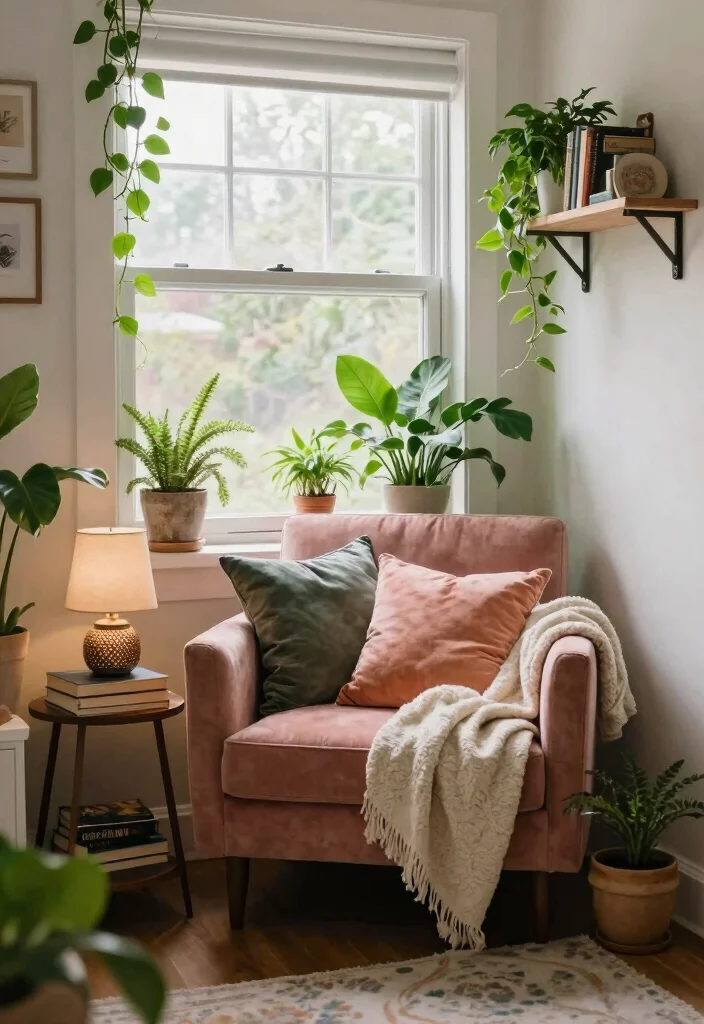 12 Baddie Bedroom Ideas with Bold Aesthetic Vibes 7. Cozy Nooks for Relaxation 0