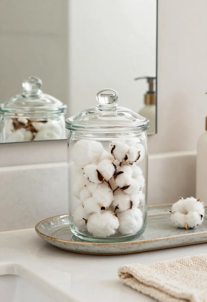 12 Bathroom Counter Decor Ideas That Look Styled 11. Multi Functional Items 0