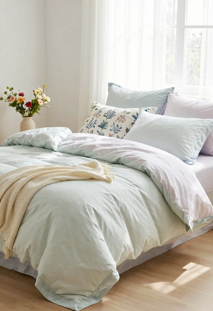 12 Bedroom Bedding Ideas That Instantly Refresh the Room 9. Seasonal Switch Up 0