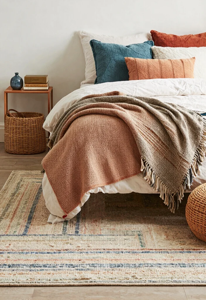 12 Bedroom Decor Ideas for a Personal Touch 12. Texture Overload 0