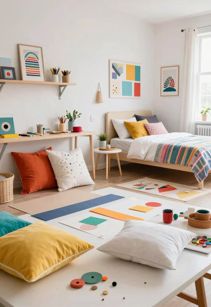 12 Bedroom Decor Ideas for a Personal Touch 9. DIY Bedroom Accessories 0