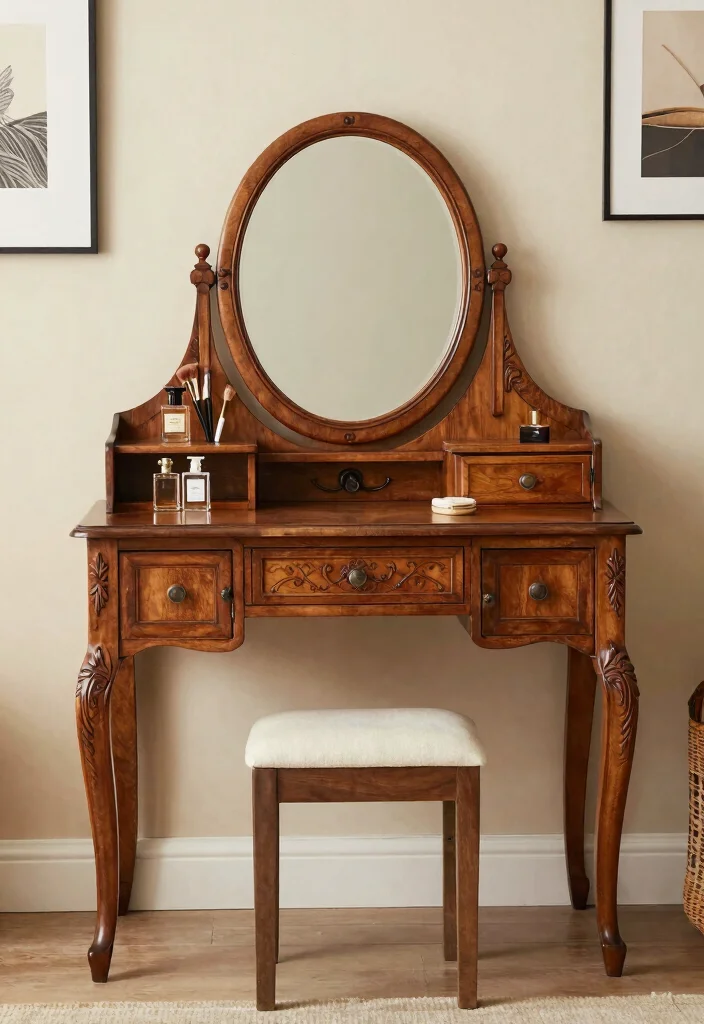 12 Bedroom Vanity Ideas for Beauty and Storage 2 12 Bedroom Vanity Ideas for Beauty and Storage 2. Vintage Vanity with Modern Twist 0