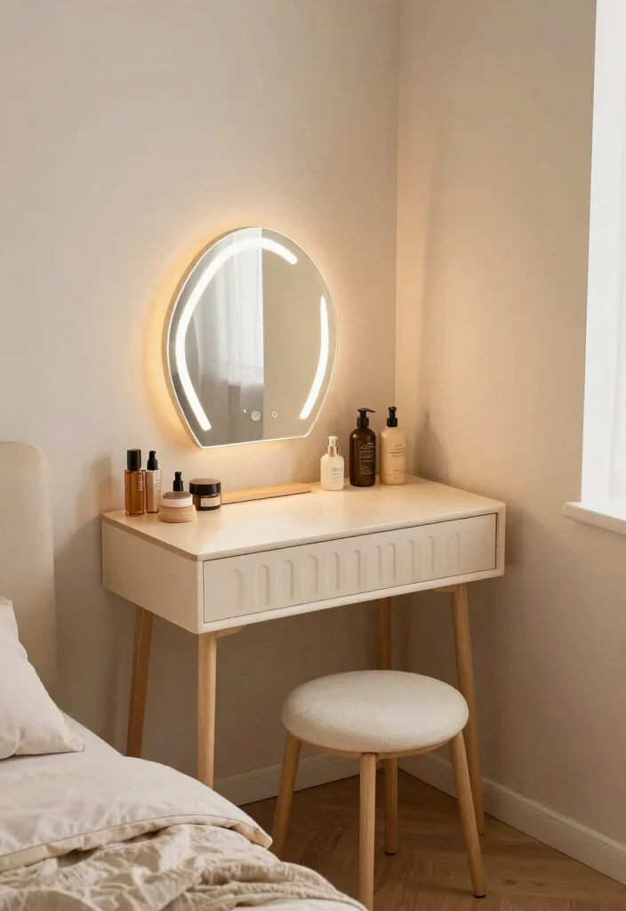 12 Bedroom Vanity Ideas for Beauty and Storage 36 12 Bedroom Vanity Ideas for Beauty and Storage 6. Compact Corner Vanities 0