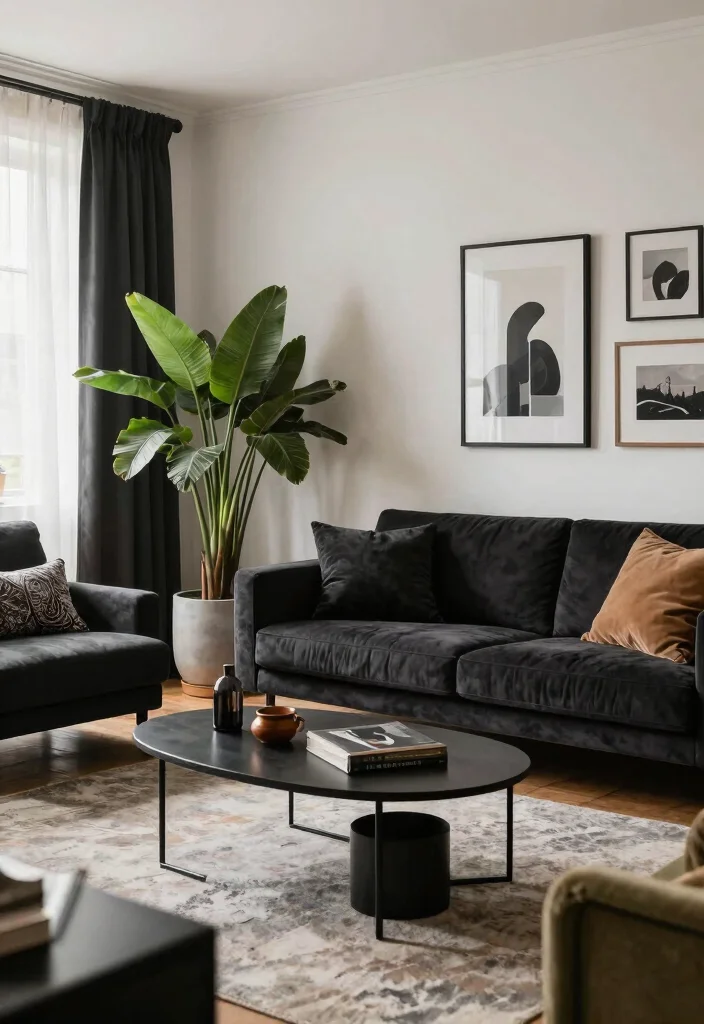 12 Black Apartment Living Room Ideas That Feel Chic 63 12 Black Apartment Living Room Ideas That Feel Chic Conclusion 0