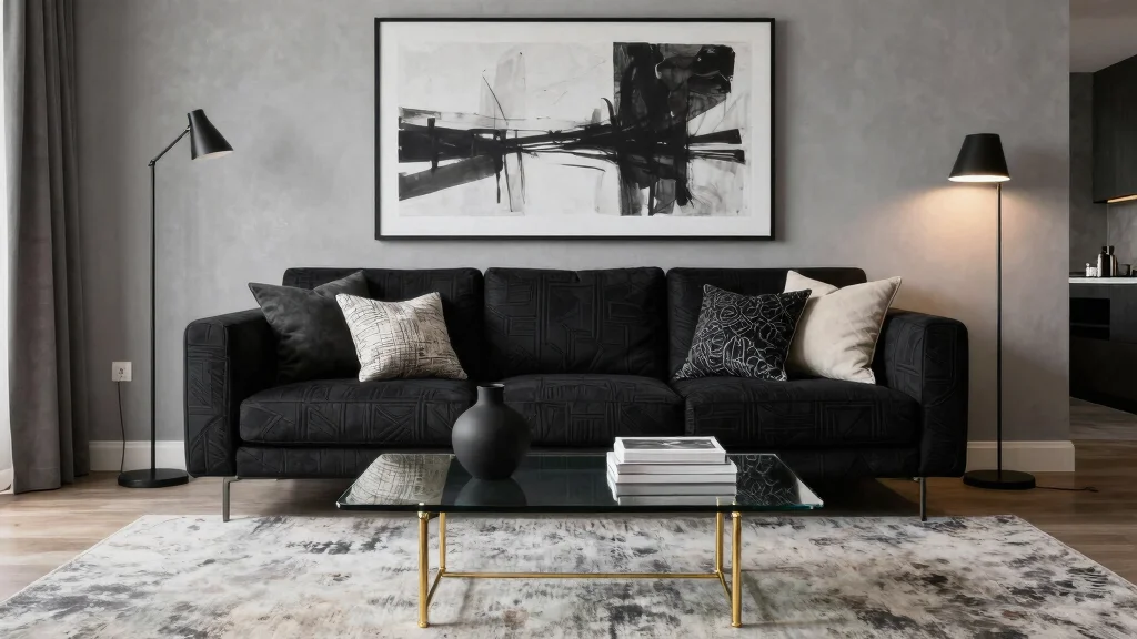 12 Black Apartment Living Room Ideas That Feel Chic