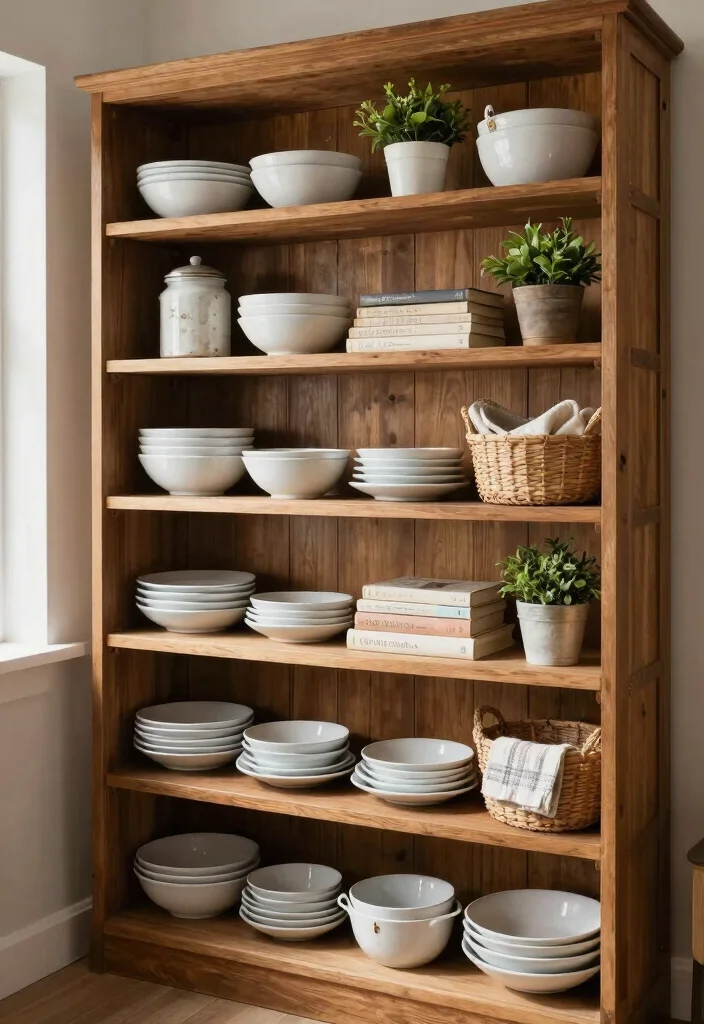 12 Cabin Kitchen Ideas with Rustic Cozy Charm 35 12 Cabin Kitchen Ideas with Rustic Cozy Charm 5. Open Shelving 0