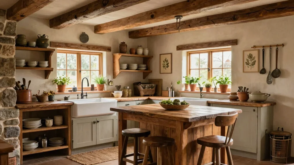 12 Cabin Kitchen Ideas with Rustic Cozy Charm