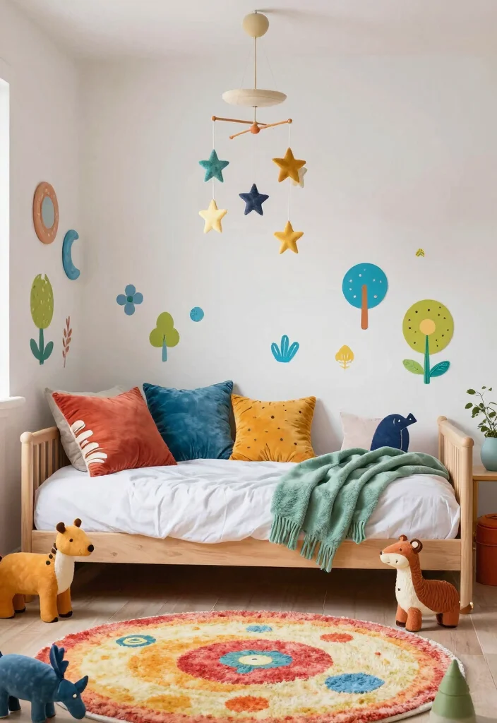 12 Children’s Bedroom Ideas That Are Fun and Practical 62 12 Childrens Bedroom Ideas That Are Fun and Practical 12. Whimsical Bedroom Accessories 0