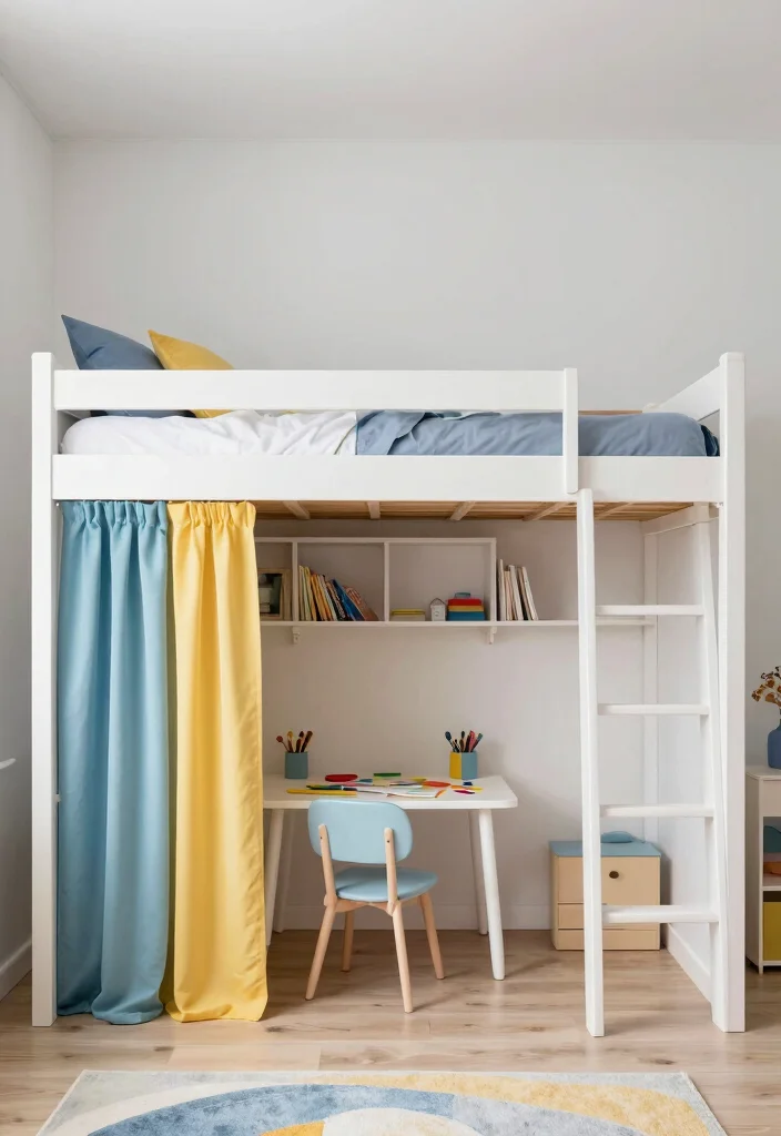12 Children’s Bedroom Ideas That Are Fun and Practical 39 12 Childrens Bedroom Ideas That Are Fun and Practical 9. Multi Functional Spaces 0