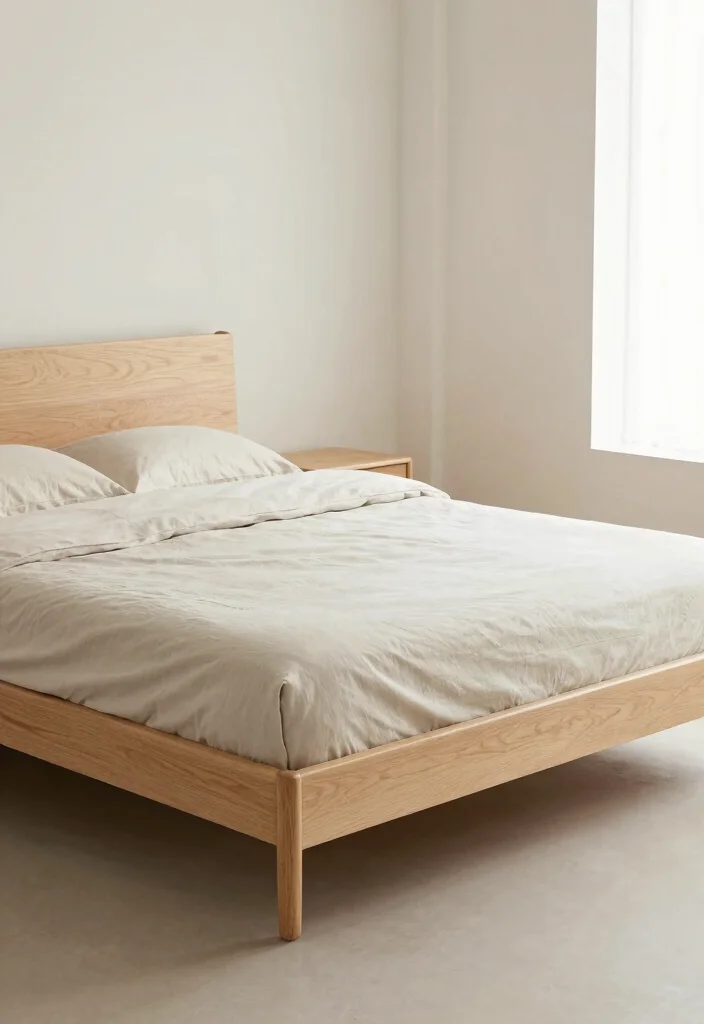 12 Double Bedroom Ideas for Balanced Layouts 6. Minimalist Bed Frames 0