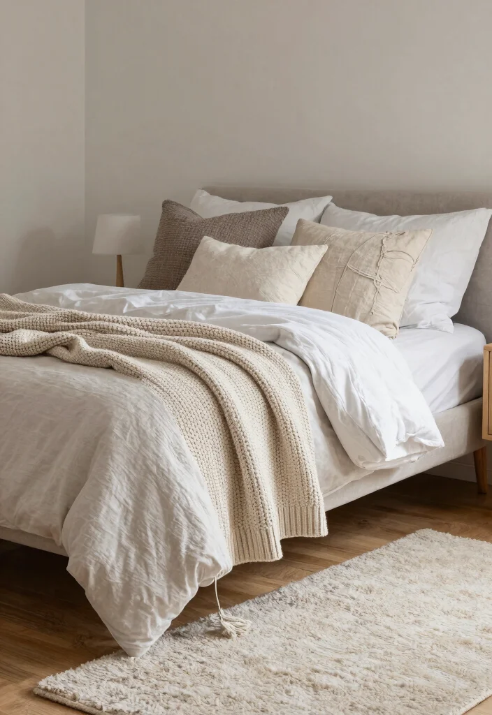 12 Double Bedroom Ideas for Balanced Layouts 9. Cozy Bedroom Accessories 0