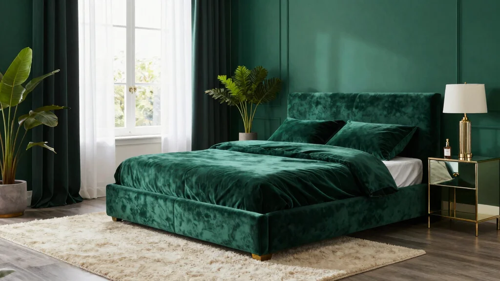 12 Emerald Green Bedroom Ideas That Feel Luxurious