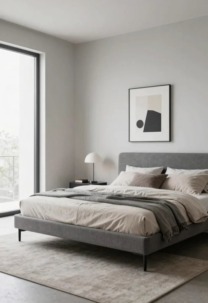 12 Gray and Beige Bedroom Ideas for Soft Neutrals 5. Contemporary Gray and Beige Design 0