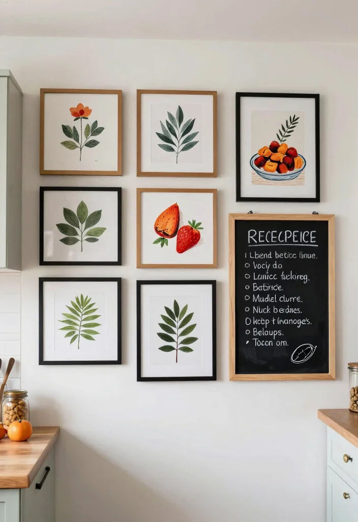 12 Kitchen Decoration Ideas for a Finished Look 10. Customizable Wall Art 0