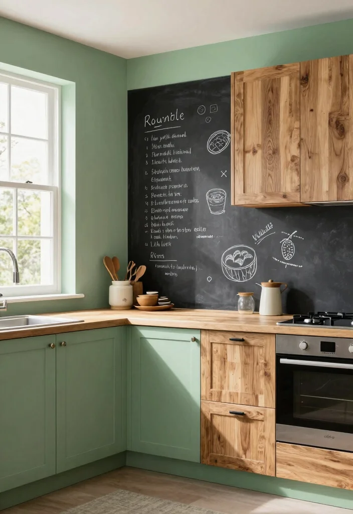 12 Kitchen Decoration Ideas for a Finished Look 6. Eco Friendly Paint 0