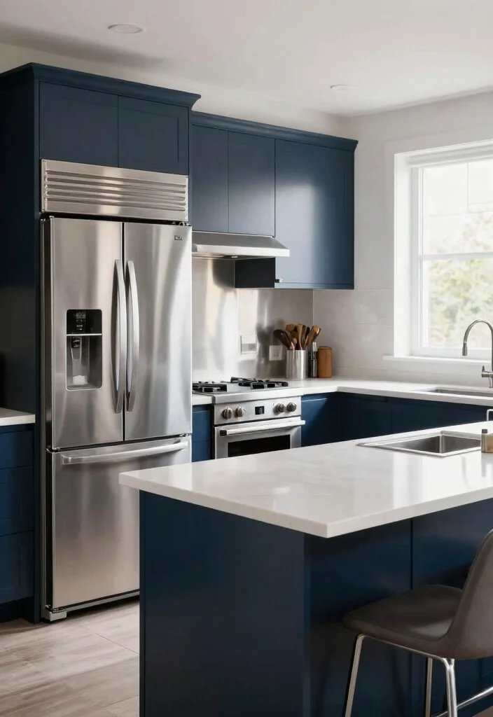 12 Kitchen Set Ideas for a Cohesive Look 13 12 Kitchen Set Ideas for a Cohesive Look 3. Sleek Stainless Steel 0