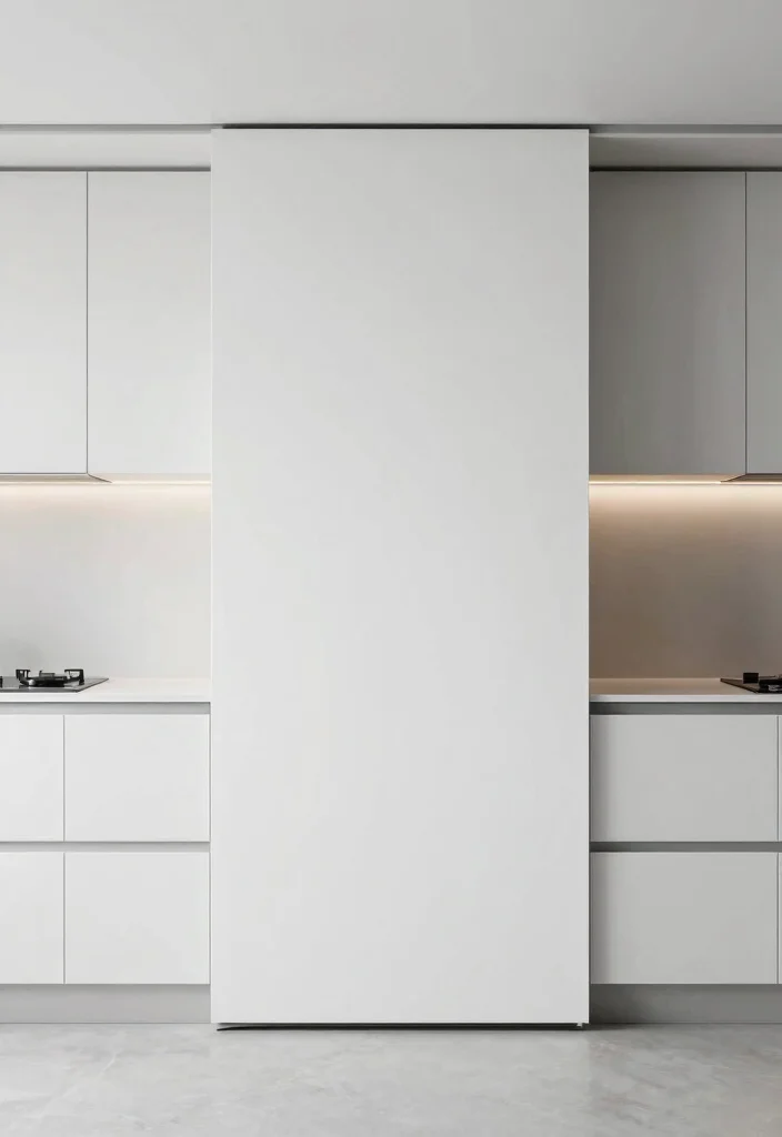 12 Kitchen Sliding Door Ideas That Save Space and Add Style 4. Minimalist Sliding Solutions 0