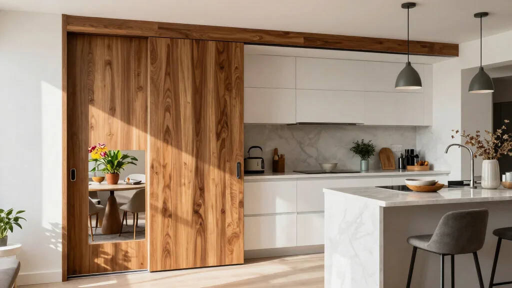 12 Kitchen Sliding Door Ideas That Save Space and Add Style