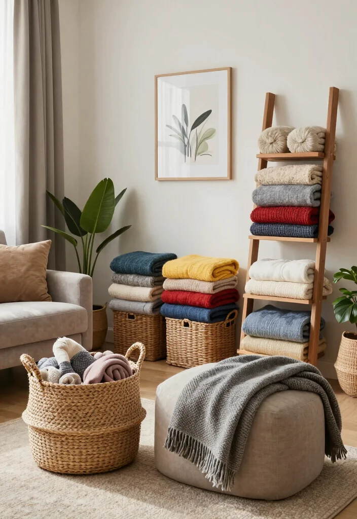 12 Living Room Blanket Storage Ideas That Look Stylish Conclusion 0