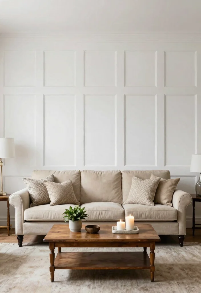 12 Living Room Panelling Ideas That Add Depth 9. Traditional Wood Paneling 0