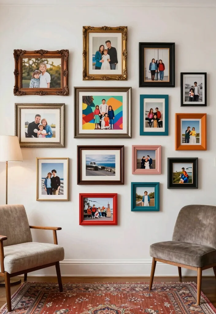 12 Living Room Picture Wall Ideas That Add Personality 1 12 Living Room Picture Wall Ideas That Add Personality 1. Eclectic Gallery Wall 0