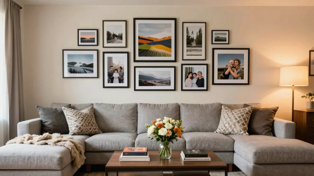 12 Living Room Picture Wall Ideas That Add Personality
