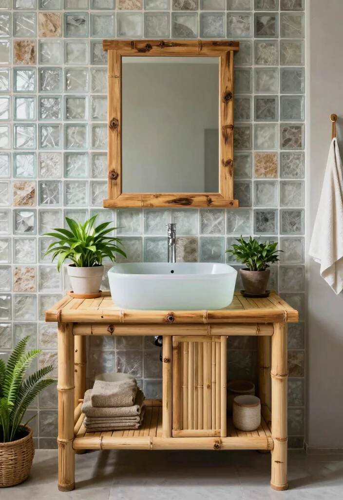 12 Minimalist Bathroom Ideas for a Calm Clean Look 2. Eco Friendly Materials 0