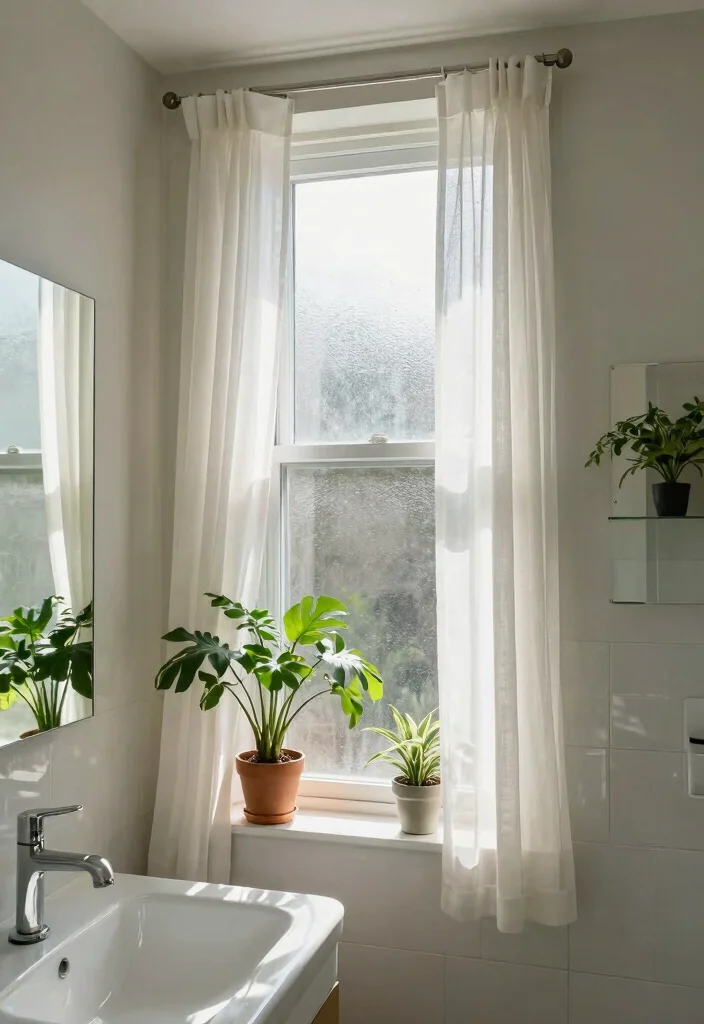 12 Minimalist Bathroom Ideas for a Calm Clean Look 5. Natural Light 0