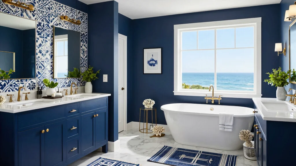 12 Navy Blue Bathroom Ideas That Feel Calm and Sophisticated