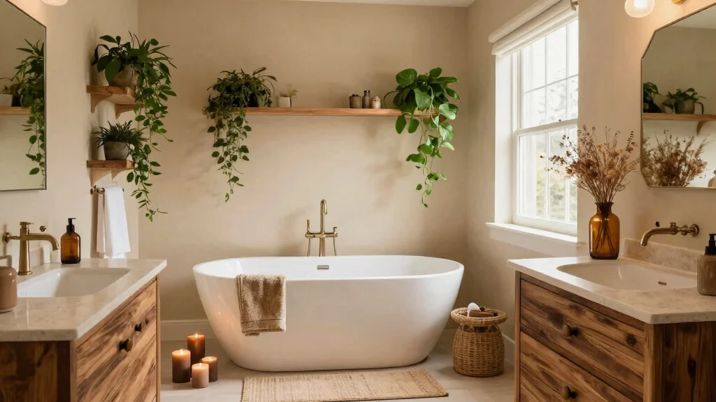 12 Neutral Earth Tone Bathroom Ideas That Feel Warm
