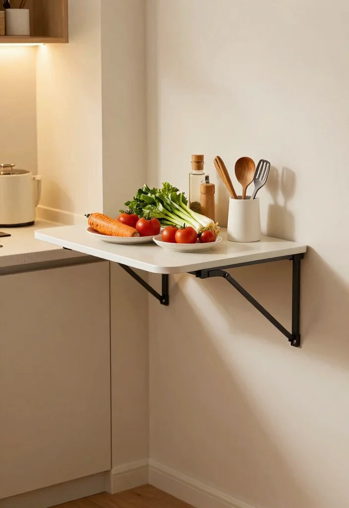 12 Small Kitchen Pantry Ideas That Maximize Storage 51 12 Small Kitchen Pantry Ideas That Maximize Storage 11. Fold Down Tables 0