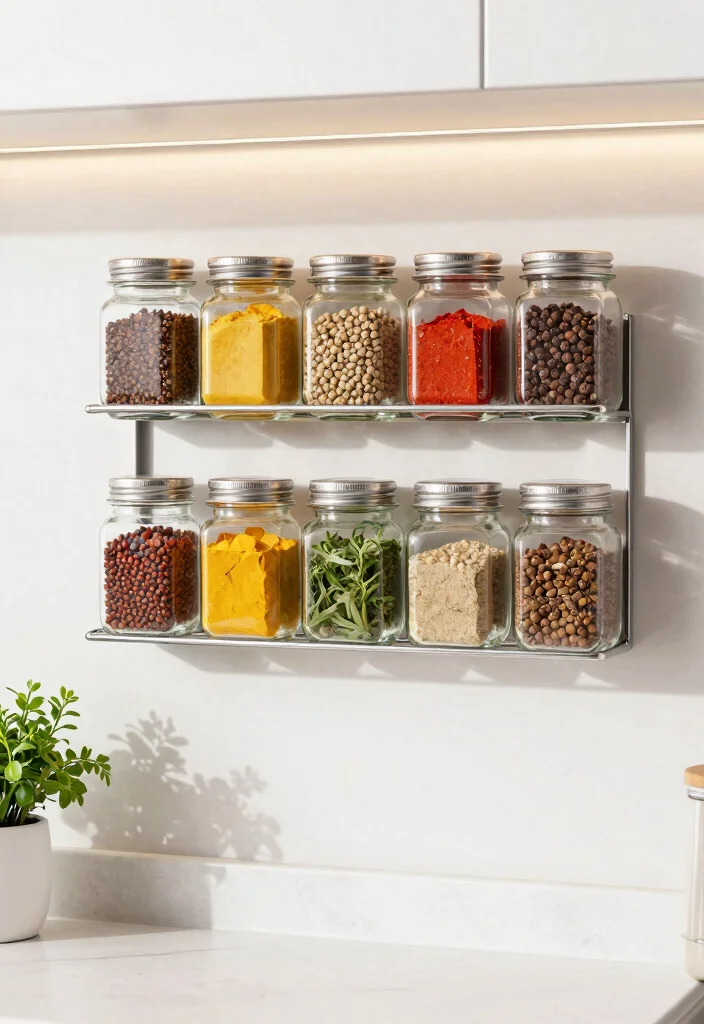 12 Small Kitchen Pantry Ideas That Maximize Storage 23 12 Small Kitchen Pantry Ideas That Maximize Storage 3. Magnetic Spice Racks 0