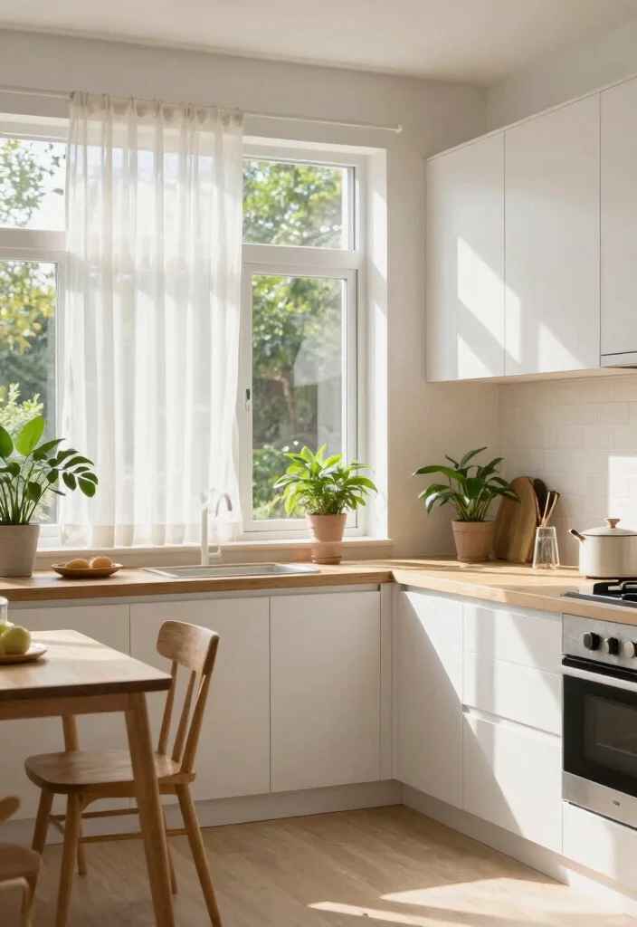 12 Small White Kitchen Ideas That Feel Bright and Open 14 12 Small White Kitchen Ideas That Feel Bright and Open 4. Add Natural Light 0