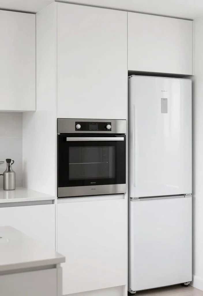 12 Small White Kitchen Ideas That Feel Bright and Open 16 12 Small White Kitchen Ideas That Feel Bright and Open 6. Use Multi Functional Appliances 0