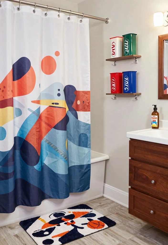12 Teen Boys Bathroom Ideas That Feel Cool Not Childish 5. Cool Bathroom Accessories 0