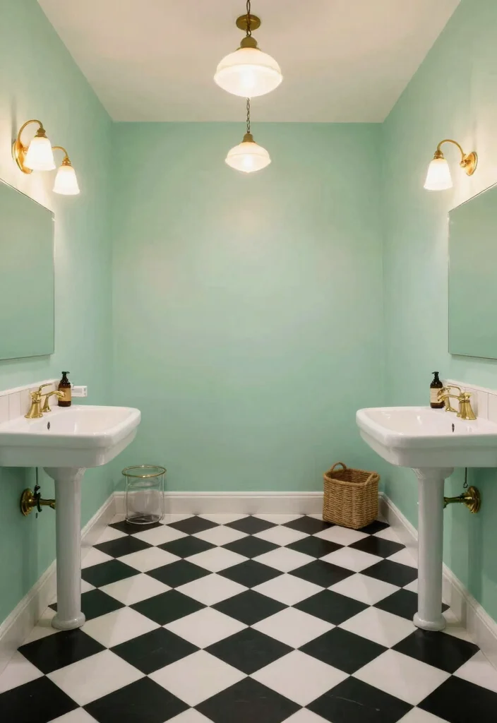 12 Teen Boys Bathroom Ideas That Feel Cool Not Childish 8. Retro Revival 0