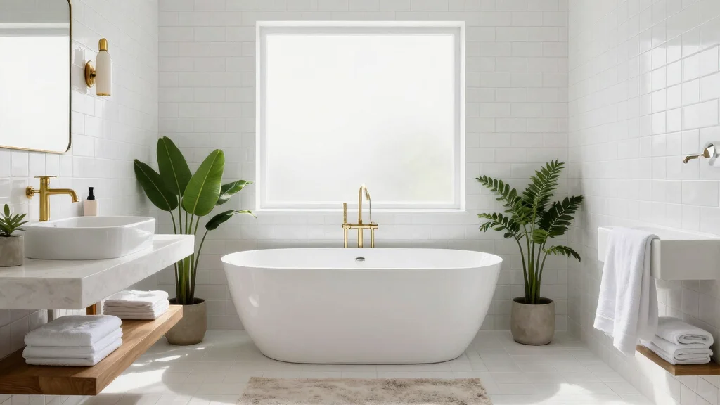 12 White Bathroom Ideas That Feel Clean and Bright
