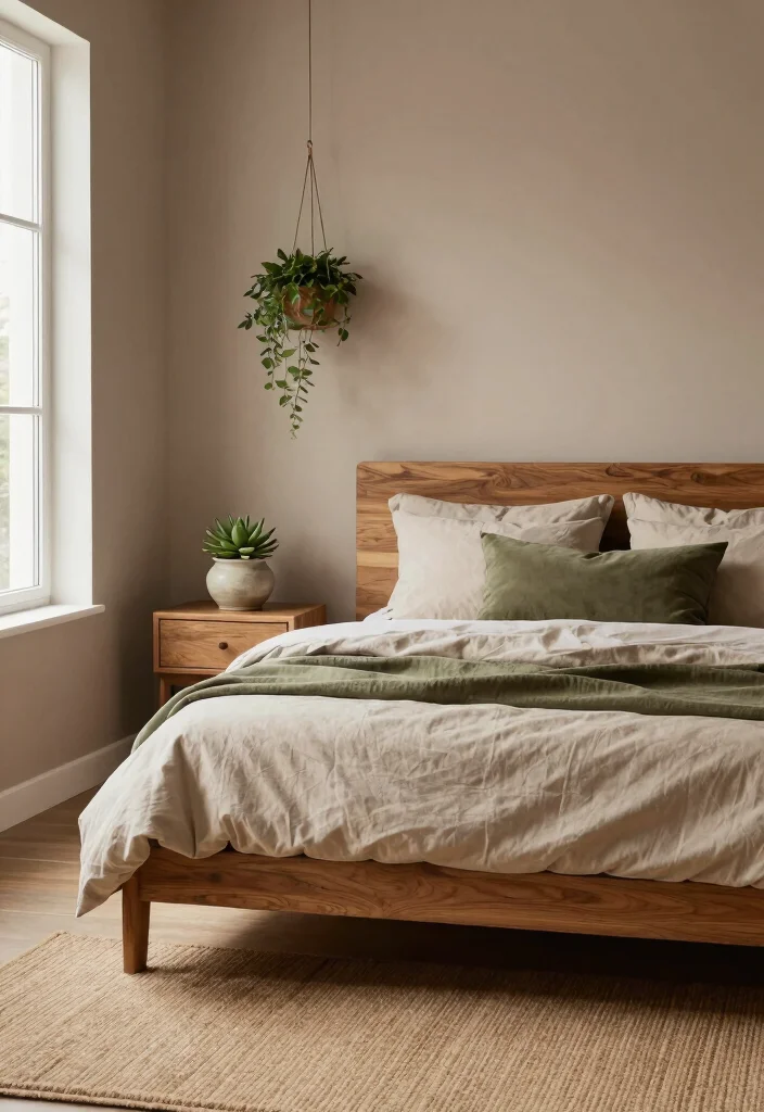 12 Zen Bedroom Ideas for Peaceful Minimal Living 1. Embrace Earthy Tones 0