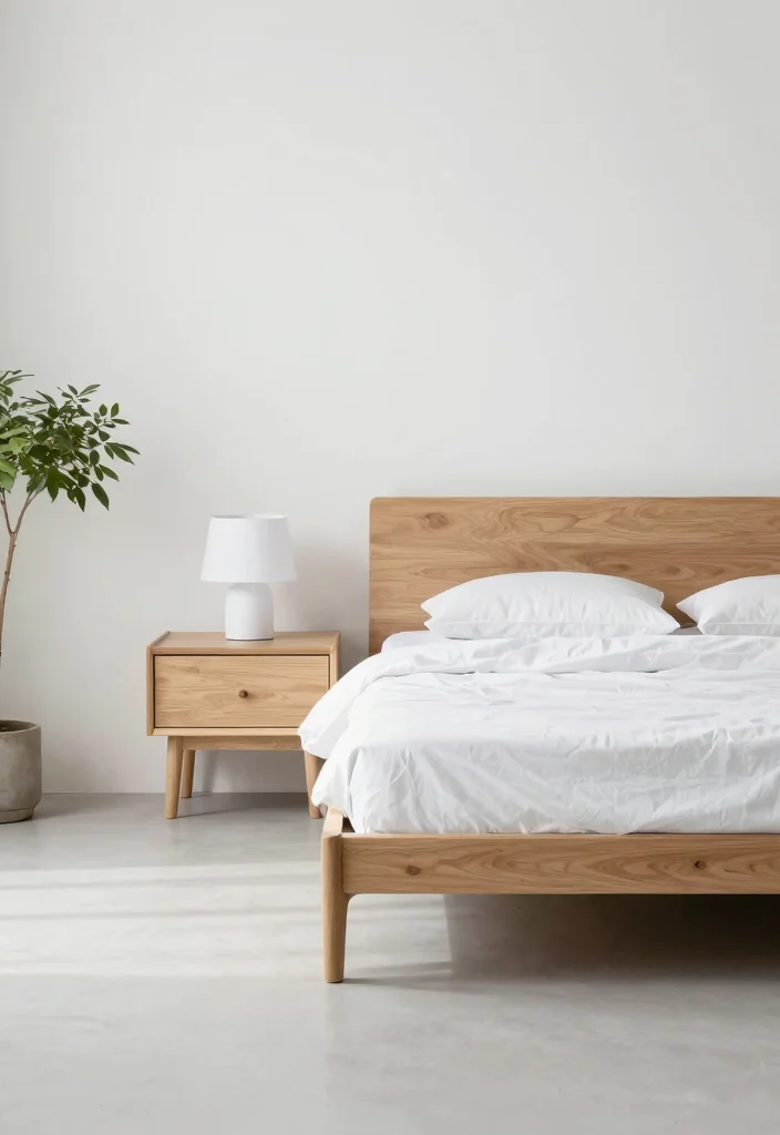 12 Zen Bedroom Ideas for Peaceful Minimal Living 2. Minimalist Furniture 0